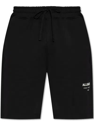 Allsaints Underground Shorts In Black