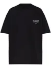 Allsaints Underground Etta Oversized T-shirt In Black