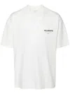 Allsaints Underground Organic Cotton Logo Graphic Tee In Neutrals