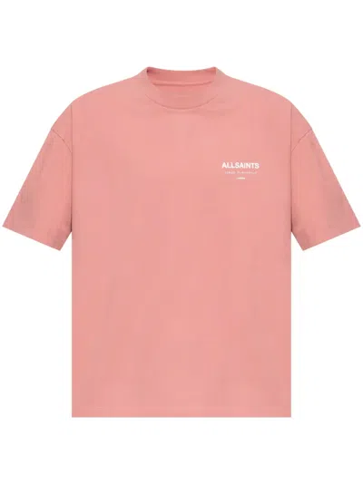 Allsaints Underground T-shirt In Pink