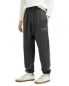 Allsaints Organic Cotton Underground Sweatpants In Gravestone Grey