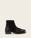 Allsaints Upper: 100% Cow Leather; Lining: 100% Goat Leather; Sock 1: 100% Goat Leather; Sole: 100% Rubber Orl In Black