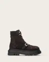 Allsaints Astrid Suede Boots In Black