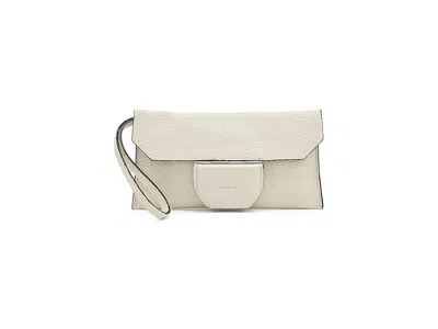Allsaints Ursa Grain Pouch Handbags Sahara White: One Size