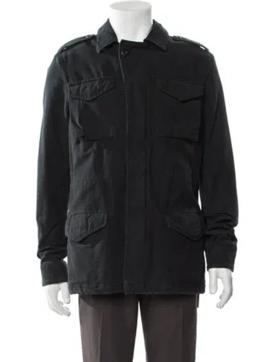 Pre-owned Allsaints Utility Jacket In Black