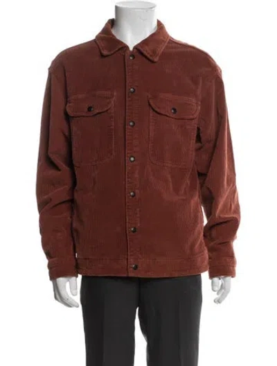 Pre-owned Allsaints Utility Jacket In Brown