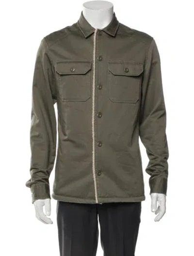 Pre-owned Allsaints Utility Jacket In Green
