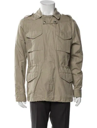 Pre-owned Allsaints Utility Jacket In Green