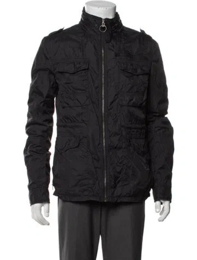 Pre-owned Allsaints Utility Jacket In Grey