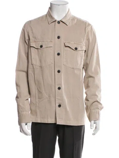 Pre-owned Allsaints Utility Jacket In Neutral