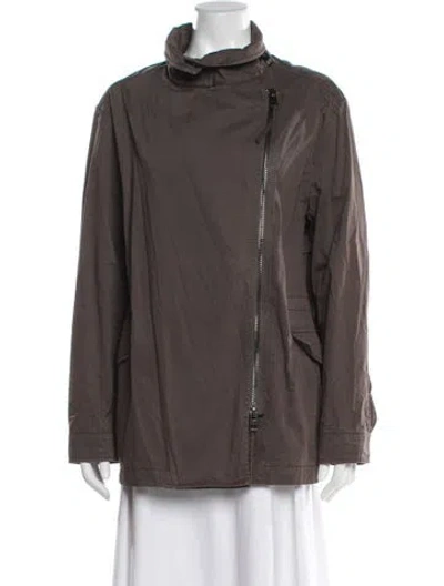 Pre-owned Allsaints Utility Jacket In Neutral