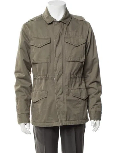 Pre-owned Allsaints Utility Jacket W/ Tags In Green