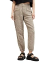 Allsaints Val Cargo Pants In Taupe Brown