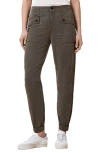 Allsaints Val Twill Cargo Pants In Brown
