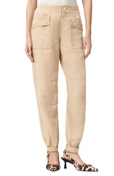 Allsaints Val Twill Cargo Pants In Neutral