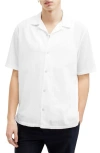Allsaints Valley Camp Shirt In White