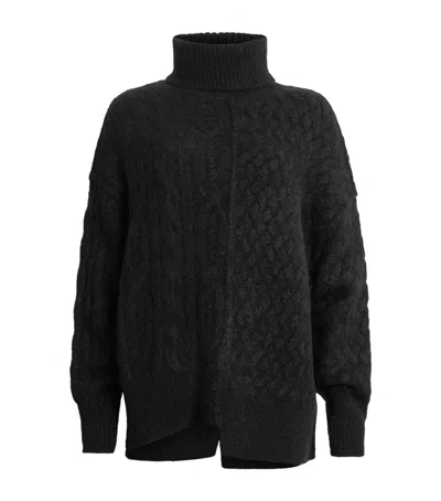 ALLSAINTS VARLA ASYMMETRIC SWEATER