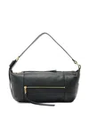 Allsaints Womens Black Vega Mini Leather Shoulder Bag In Black