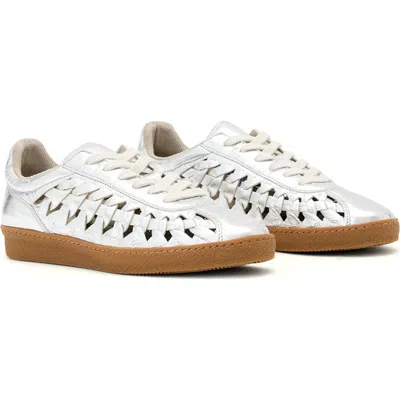 Allsaints Velma Woven Sneaker In White