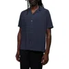 Allsaints Venice Relaxed Fit Short Sleeve Button-up Camp Shirt
