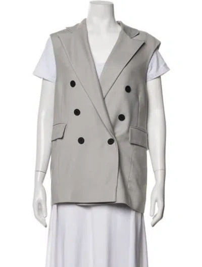 Pre-owned Allsaints Vest In Grey
