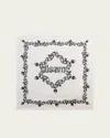 Allsaints Vida Diamond Silk Scarf In Neutral