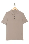 Allsaints Vidal Polo In Chestnut Brown