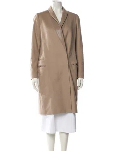 Pre-owned Allsaints Virgin Wool Blazer In Neutral