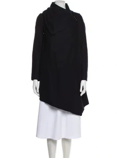 Pre-owned Allsaints Virgin Wool Jacket In Black