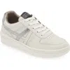 Allsaints Vix Low Top Sneaker In White/ Silver