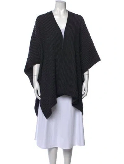 Pre-owned Allsaints V-neck Sweater In Black