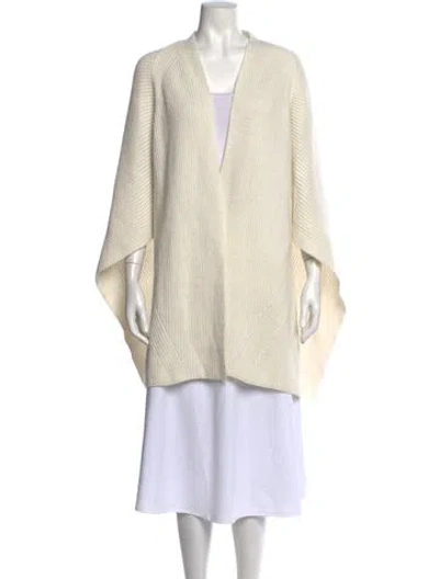 Pre-owned Allsaints V-neck Sweater In Neutral