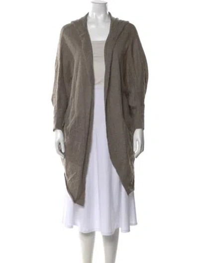 Pre-owned Allsaints V-neck Sweater In Neutral