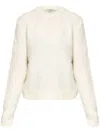 Allsaints Vortex Sweater In White
