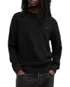 Allsaints Organic Cotton-wool Aspen Sweater In Cinder Black