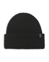 Allsaints Waffle Stitch Beanie In Green
