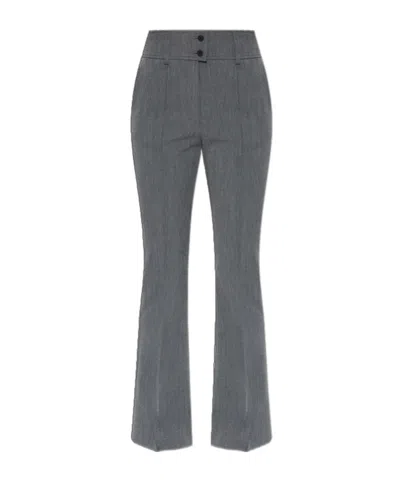 Allsaints Waistband Casual Pants In Gray