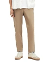 Allsaints Walde Cotton Blend Skinny Fit Chino Pants In Moorland Brown
