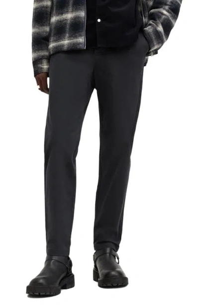 Allsaints Walde Slim Fit Chinos In Potion Blue