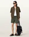 Allsaints Warden Swim Shorts In Black