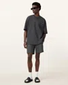 Allsaints Warden Swim Shorts In Pitched Blue