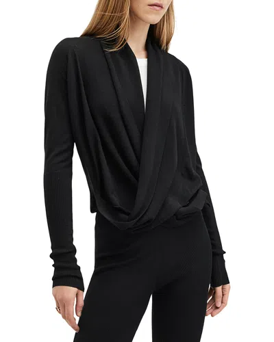 ALLSAINTS WASSON PIRATE WOOL CARDIGAN