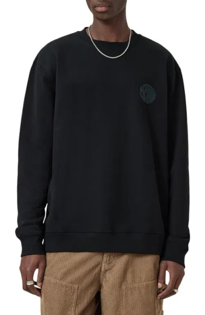 ALLSAINTS ALLSAINTS WAVED GRAPHIC SWEATSHIRT