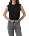 Allsaints Cotton Imogen Tank Top In Black