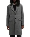 Allsaints Whitlock Coat In Grey