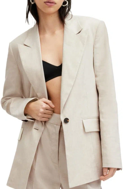 ALLSAINTS WHITNEY ONE-BUTTON BLAZER