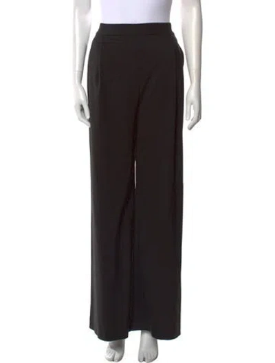 Pre-owned Allsaints Wide Leg Pants In Black