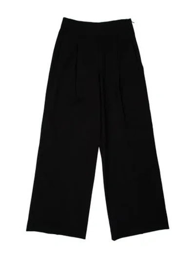 Pre-owned Allsaints Wide Leg Pants In Black