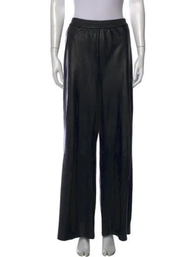 Pre-owned Allsaints Wide Leg Pants In Black