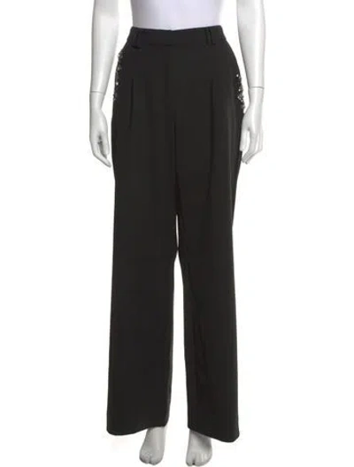 Pre-owned Allsaints Wide Leg Pants In Black